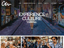 Tablet Screenshot of culturaltourismvictoria.com.au